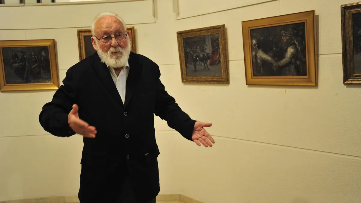 Muere Agustín Alegre, Premio Nacional de Pintura, a los 87 años