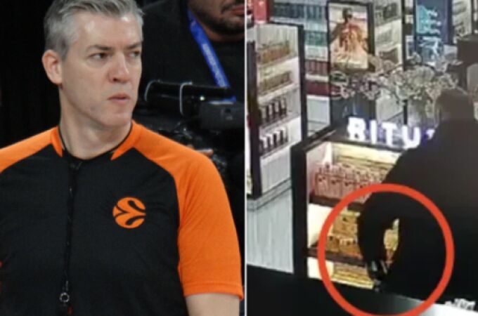 Pillan a un reconocido árbitro de baloncesto robando en el aeropuerto: ¿Qué se llevó?