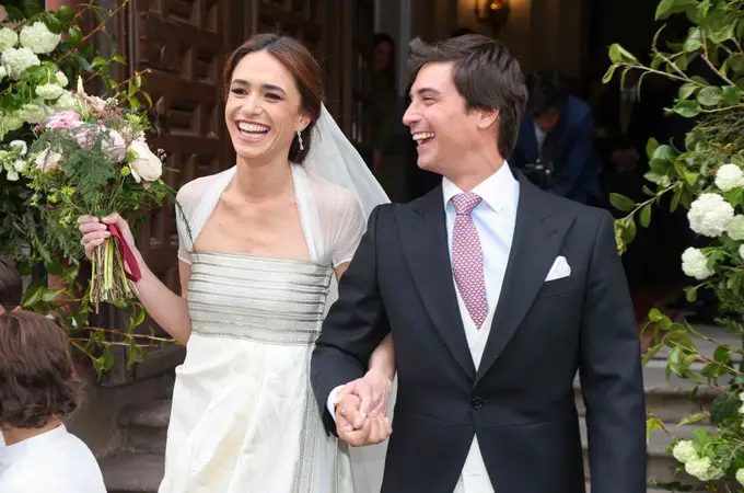Todos los detalles del vestido de novia de Carmen Gómez-Acebo en su boda con Borja Álvarez de Estrada