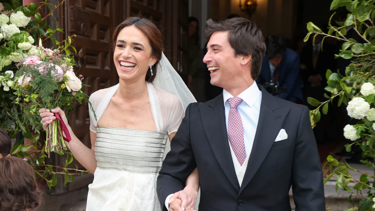 Todos los detalles del vestido de novia de Carmen Gómez-Acebo en su boda con Borja Álvarez de Estrada