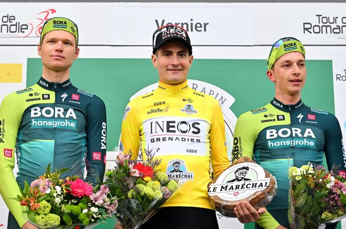 Ciclismo.- Carlos Rodríguez conquista su primera vuelta por etapas en el Tour de Romandía