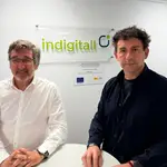 Xavier Omella Co-fundador de Indigitall y Juan Carlos de la Vela CEO y cofundador de Indigitall