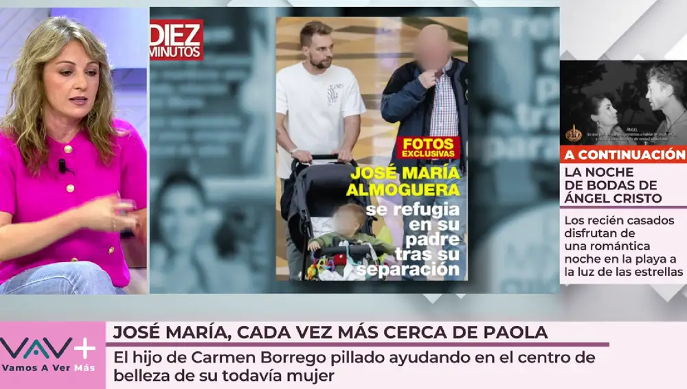Nueva información sobre el hijo de Carmen Borrego y su todavía mujer