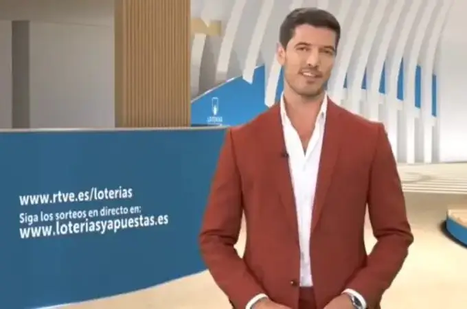 Diego Burbano, el presentador de la Lotería en TVE, se despide tras una década: 