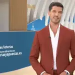 Diego Burbano en el programa de Loterías y apuestas del Estado de TVE