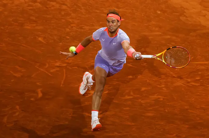 Así ha sido el último punto de Nadal en el Mutua Madrid Open y sus partidos contra Djokovic y Federer en la Caja Mágica
