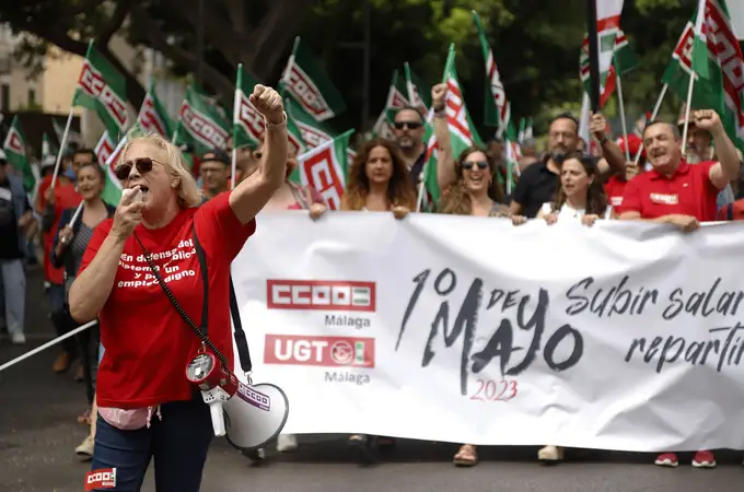 La reducción de la jornada laboral y la mejora de los salarios centran las movilizaciones del 1 de mayo en Andalucía