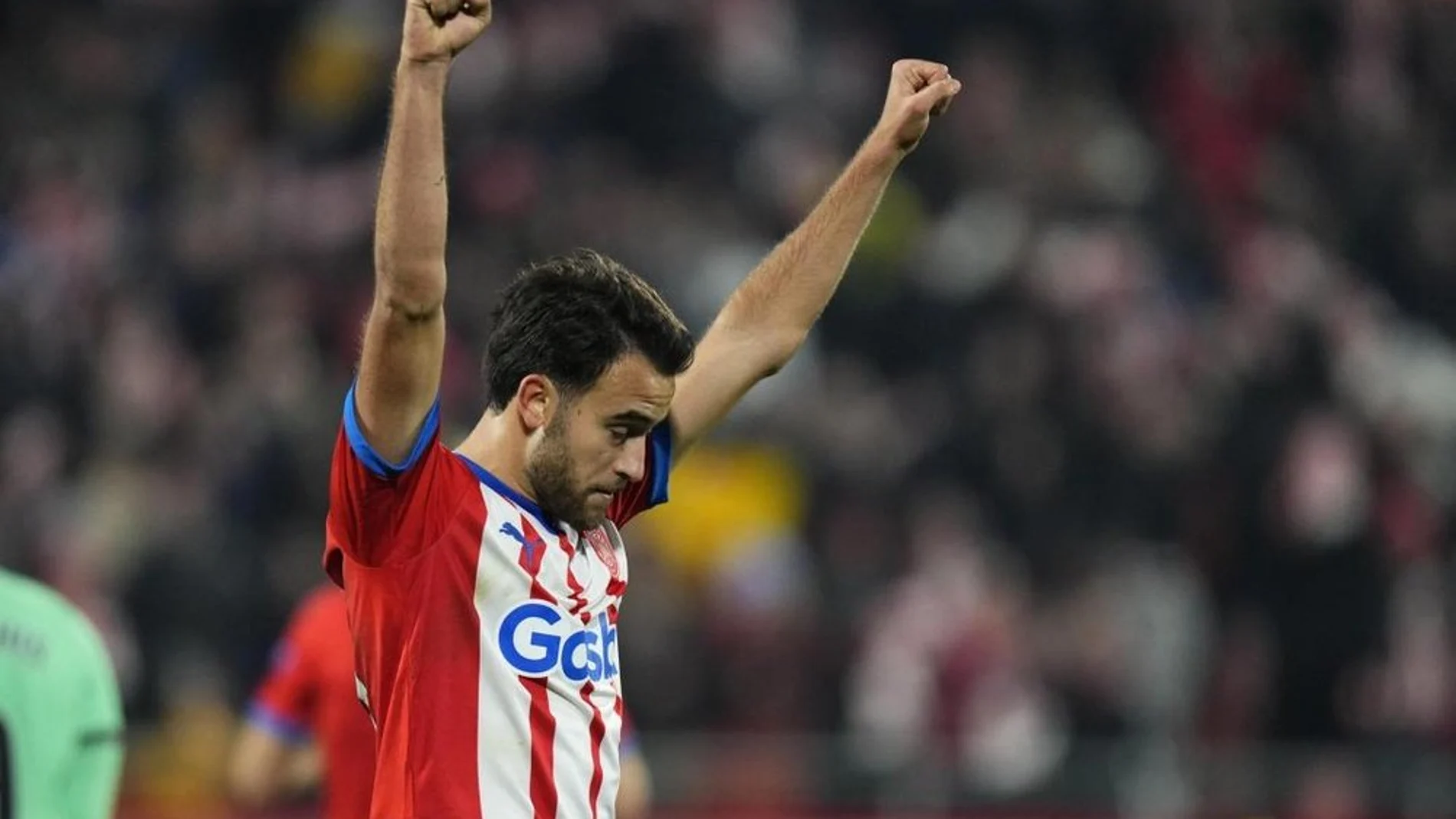 Eric García con el Girona