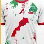 Nueva camiseta de la selección nacional de rugby de Marruecos