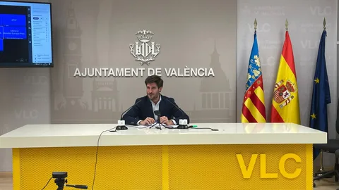 El portavoz del equipo de Gobierno del Ayuntamiento de Valencia, Juan Carlos Caballero