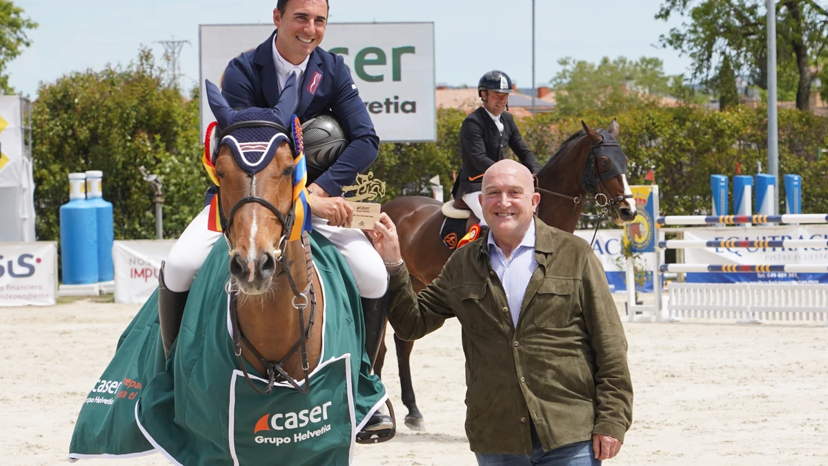 Álvaro González se lleva la victoria en el Trofeo Caser Grupo Helvetia en Concurso Nacional de Saltos