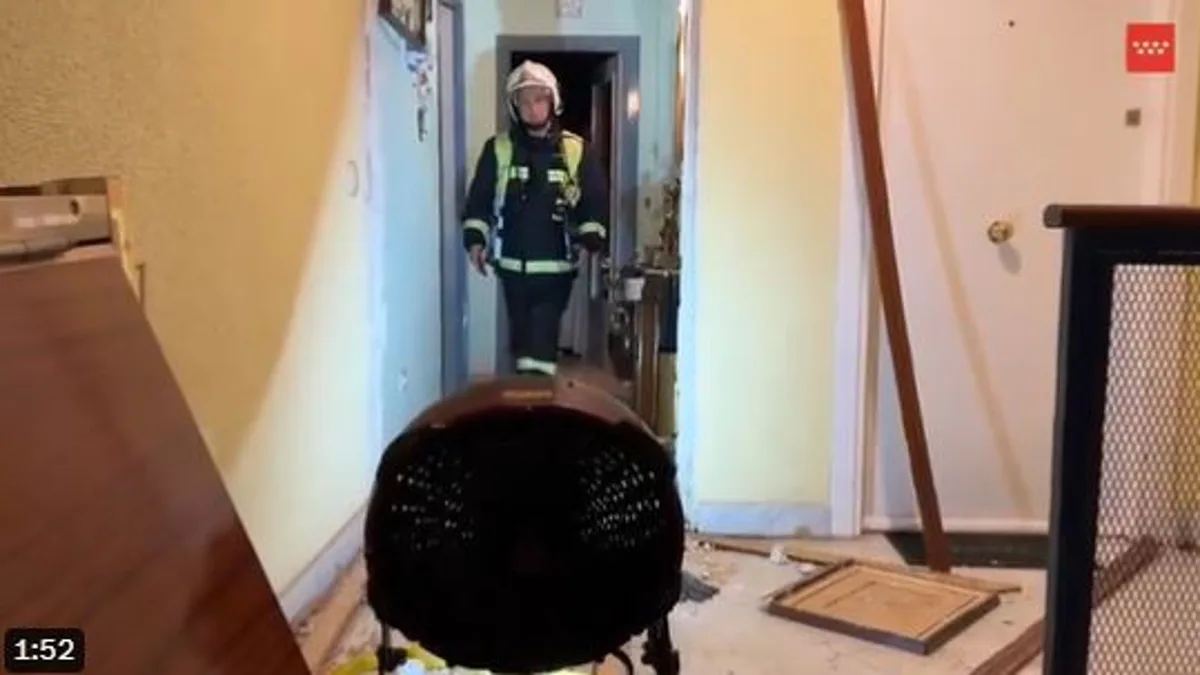 Una mujer de 77 años fallece en un incendio en una vivienda de Leganés