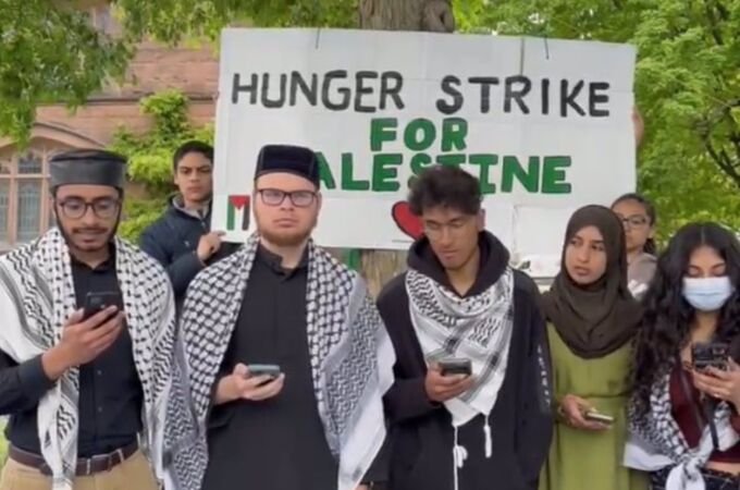 EEUU.- Estudiantes de Princeton inician una huelga de hambre en solidaridad con Gaza
