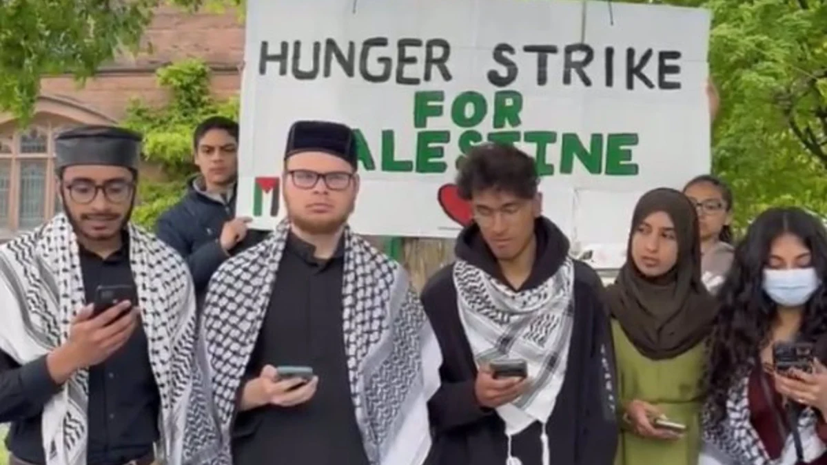 Una huelga de hambre reaviva las protestas contra Israel en las universidades de EEUU