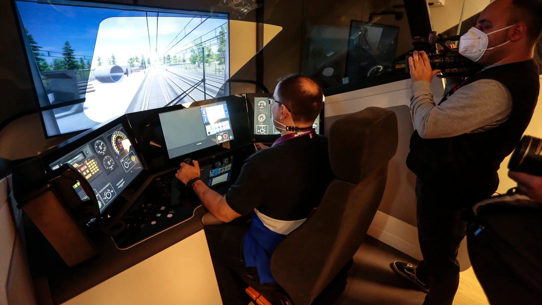 Curso de maquinista de Renfe en León