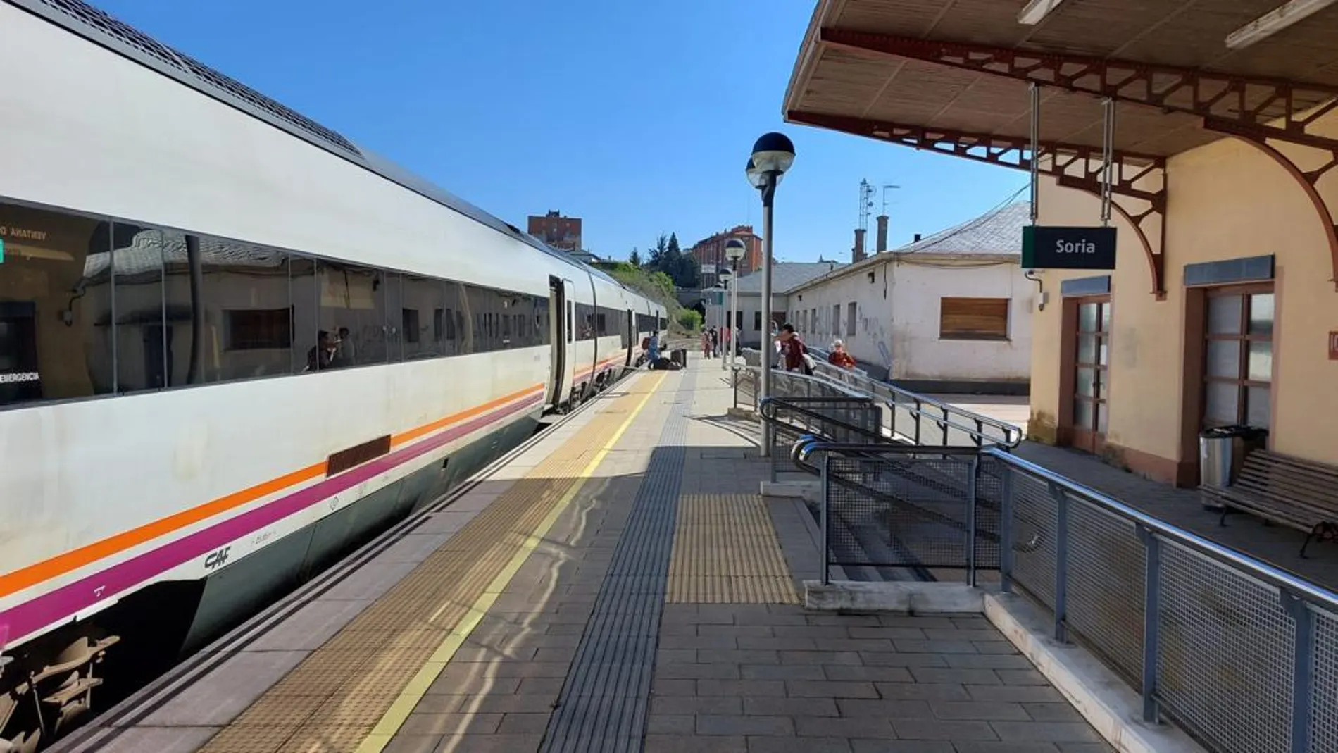Estación de tren en Soria