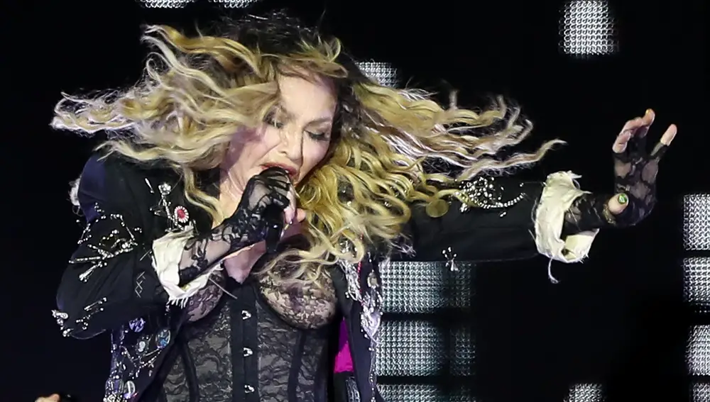 Concierto de Madonna en la playa de Copacabana, en Río de Janeiro