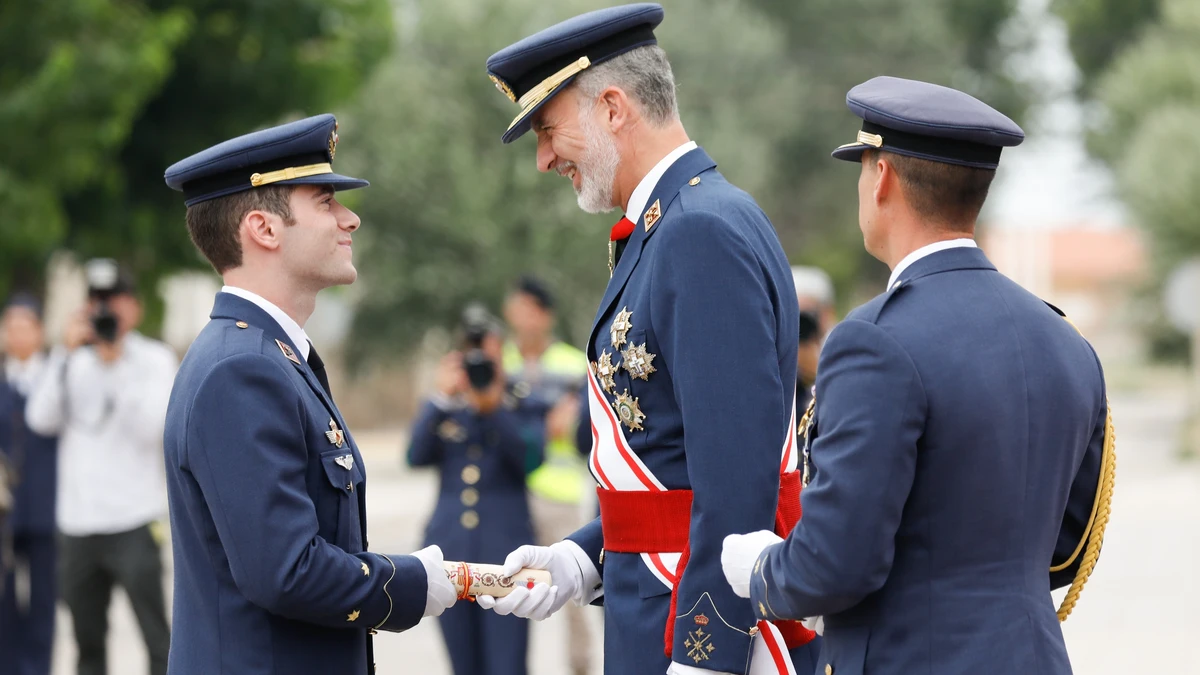 Felipe VI visita este lunes la Academia General del Aire de San Javier (Murcia)