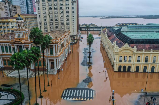 Brasil.- Los temporales de Río Grande (Brasil) dejan ya 66 muertos mientras Porto Alegre entra en una nueva alerta roja