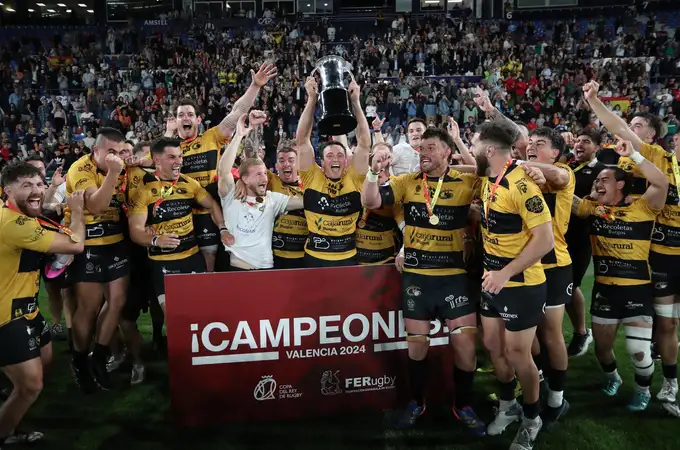 Aparejadores Burgos remonta y se lleva el título de Copa de rugby