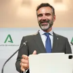 Rueda de prensa posterior a la reunión semanal del Consejo de Gobierno de la Junta de Andalucía