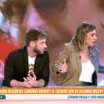 Sandra Barneda y Cesar Muñoz en "Así es la vida"