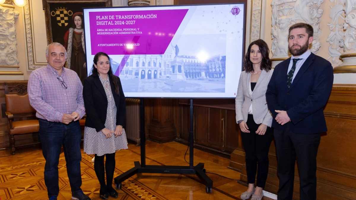 El Ayuntamiento de Valladolid presenta su Plan de Transformación Digital para el período 2024-2027