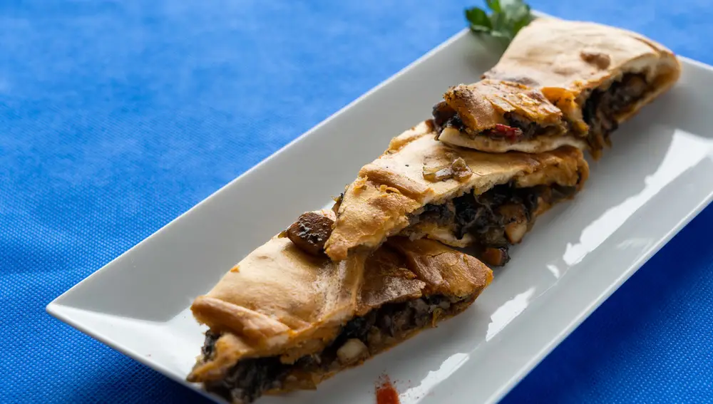 Empanada de chocos.
