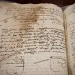 Manuscrito con la firma de Miguel de Cervantes en la Universidad de Sevilla