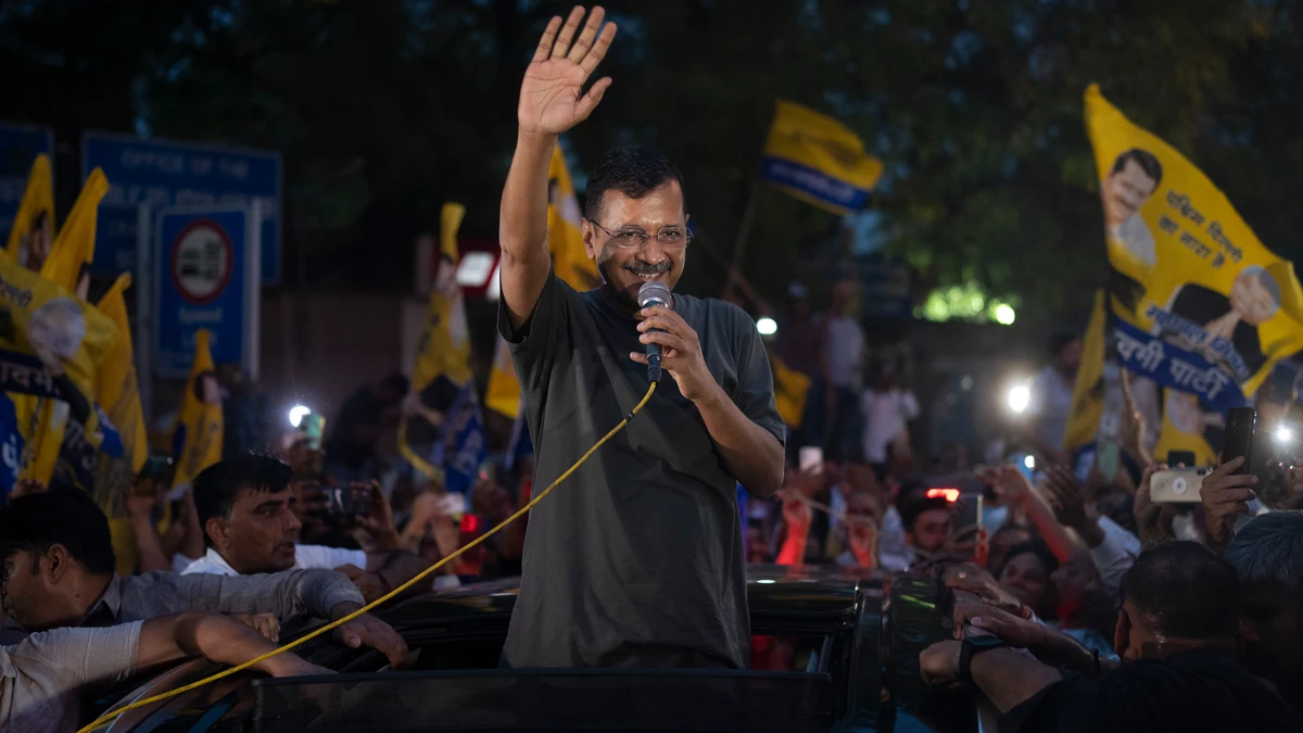 La salida de prisión de un carismático líder opositor caldea las elecciones indias