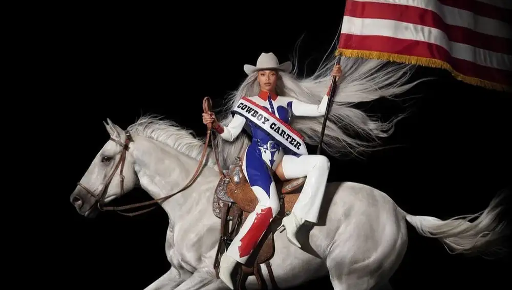 Beyoncé en su nuevo álbum, Cowboy Carter