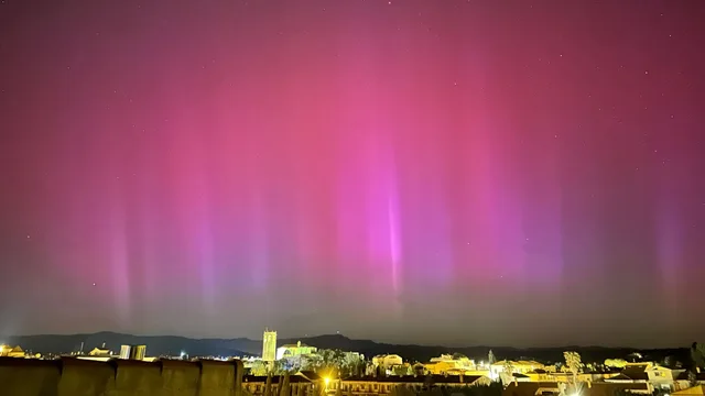 Aurora Boreal en Sant Mateu
