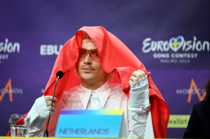 Joost Klein representing the Netherlands disqualified from the Eurovision Song Contest