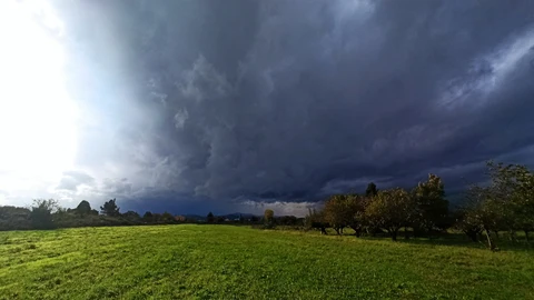 Las nubes y las lluvias volverán a ser protagonistas este miércoles