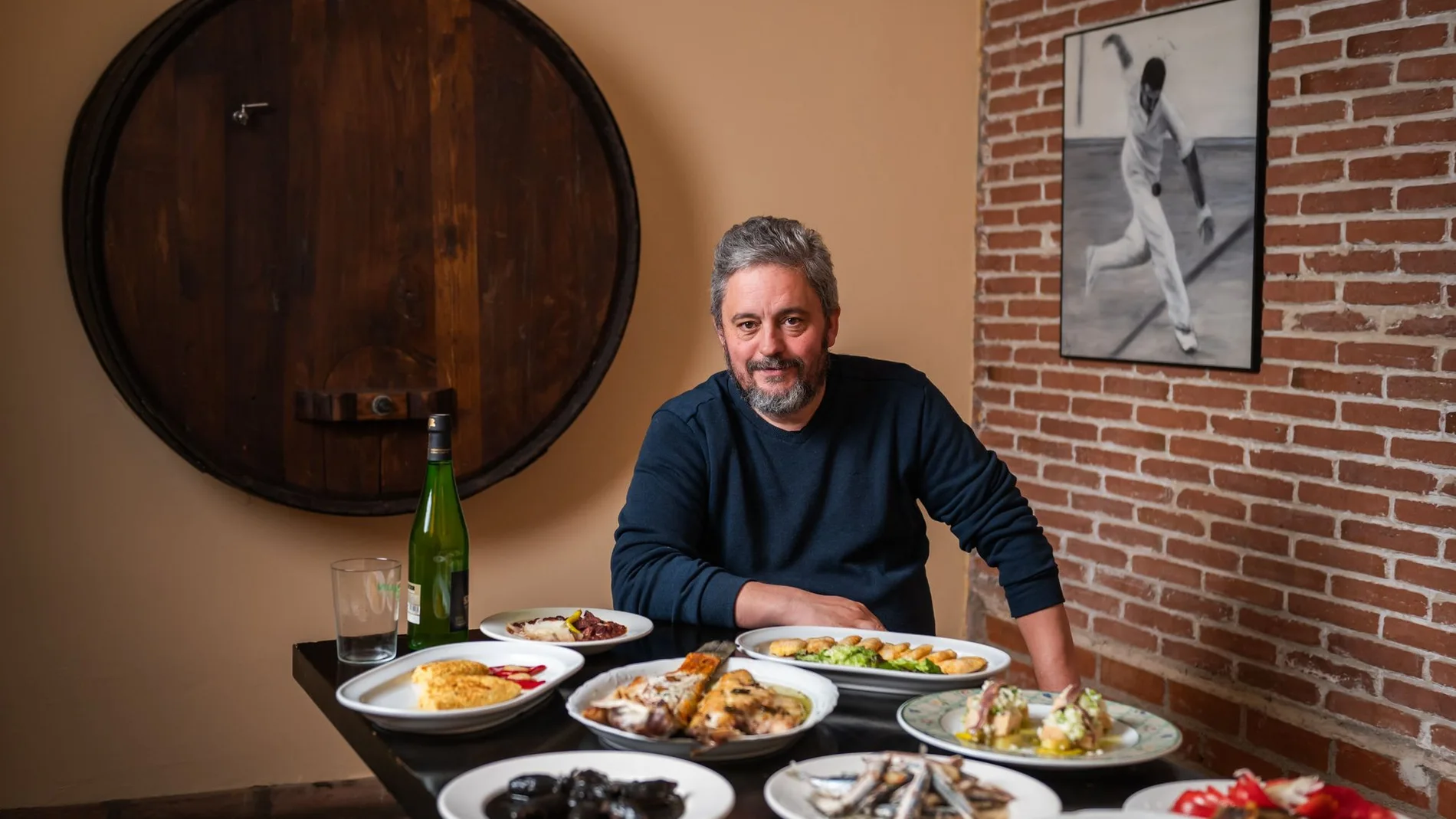 Javier Ramírez es el cocinero que lleva impulsando desde hace casi dos décadas una expresión franca de comer a la donostiarra.