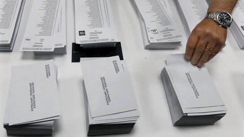 Jornada electoral en Cataluña.