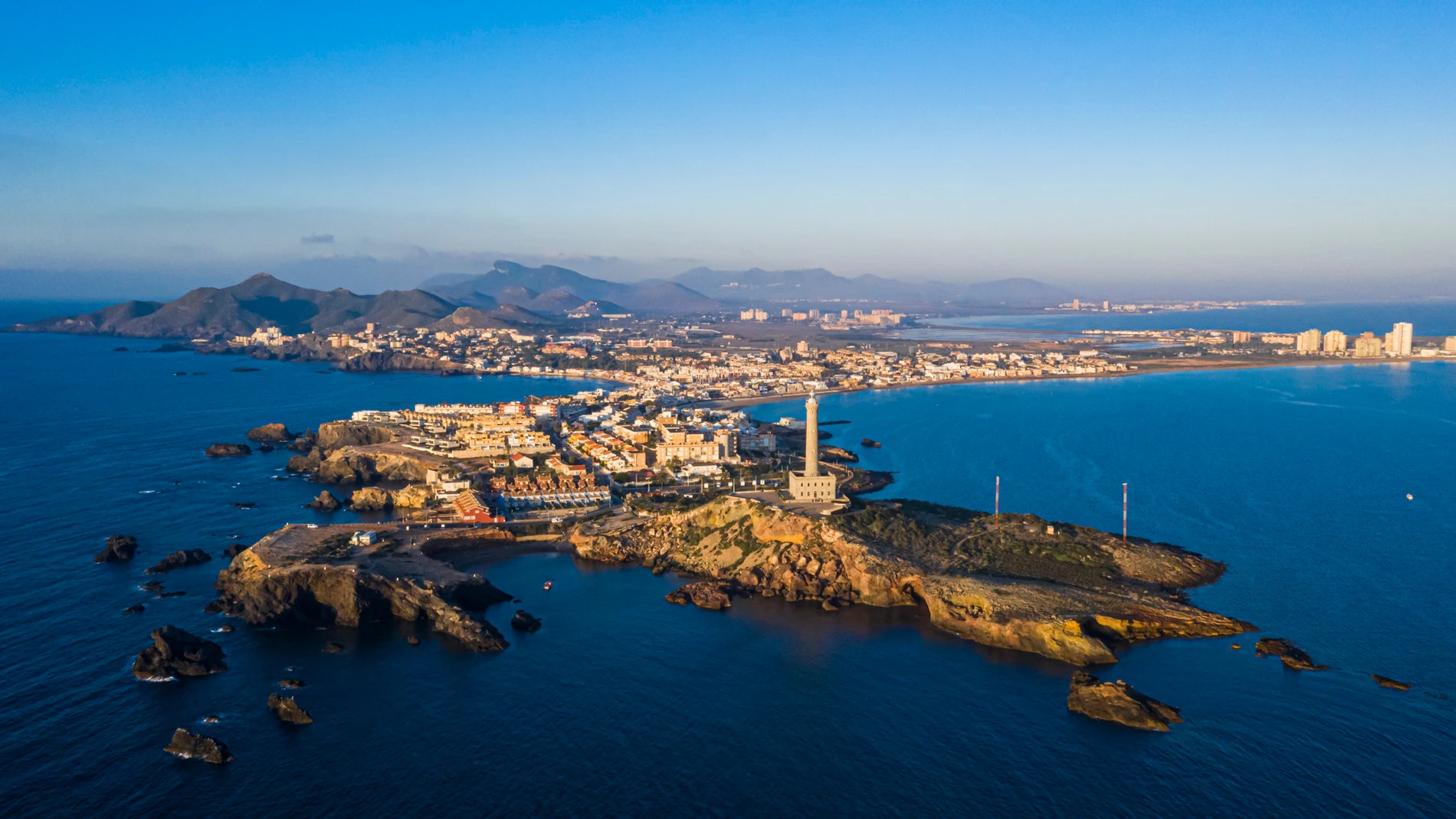 Una vista de Cabo de Palos, uno de los referentes turísticos de la Costa Cálida