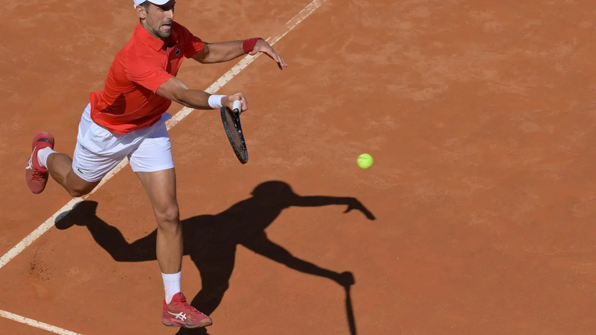 Djokovic, del botellazo a la despedida en Roma