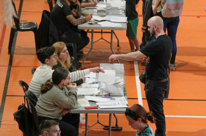 Jornada electoral en Cataluña