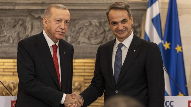Turquía/Grecia.- El primer ministro griego se reúne con Erdogan en Ankara para limar asperezas con Turquía