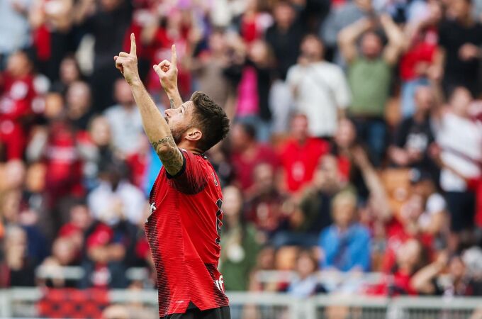 Fútbol.- El delantero francés Olivier Giroud dejará el AC Milan a final de temporada para jugar en la MLS