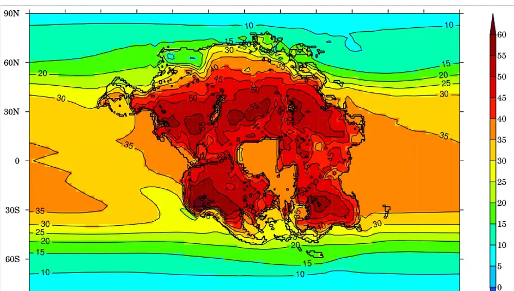 Los movimientos sísmicos y el aumento de temperaturas harán que se forme un supercontinente