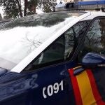 Un coche de Policía Nacional 