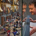 Entrevista con Miguel Ángel López, coleccionista de Playmobil, que presenta en el Museo de Historia, una expos
