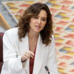 La presidenta madrileña, Isabel Díaz Ayuso