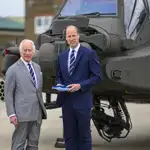 R.Unido.- El rey Carlos III transfiere a su hijo Guillermo el cargo de coronel jefe del Cuerpo Aéreo del Ejército