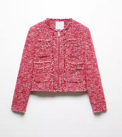 Chaqueta tweed.