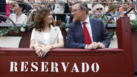 Isabel Díaz Ayuso y Alfonso Serrano