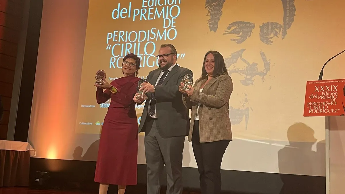 Luis de Vega, Premio de Periodismo Cirilo Rodríguez