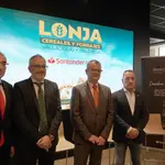 El consejero Gerardo Dueñas apadrina el lanzamiento de la Lonja de Valladolid y Palencia